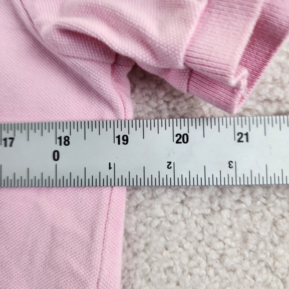 Polo Ralph Lauren Short Sleeve Cotton Pique Polo Shirt Mens Small Pink - Picture 5 of 9